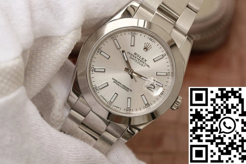 Rolex Datejust White Dial Factory EW M126300-0005 0721